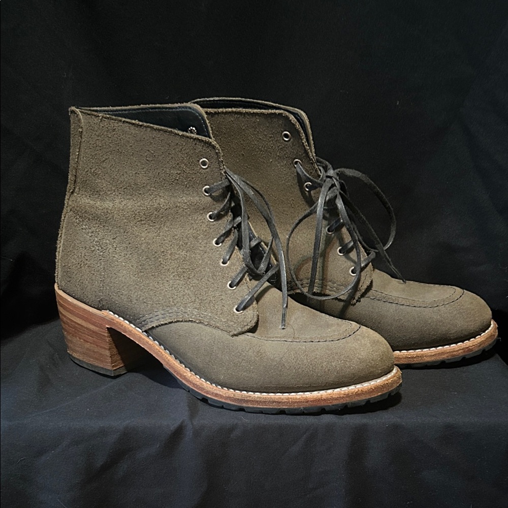Red Wing Shoes Carla Olive Women’s Lace-Up Boots